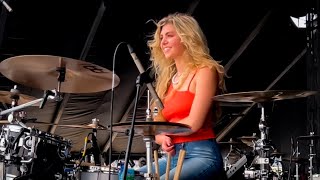 Brooke C drum cam live at Welcome to Rockville [upl. by Annaik303]