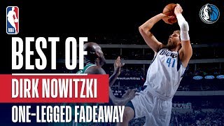 Best Of Dirk Nowitzkis SIGNATURE OneLegged Fadeaway [upl. by Rene]