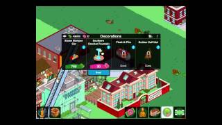 The Simpsons Tapped Out Patch 452 Level 37 Van Houten Parents Candy Day [upl. by Ahsai719]