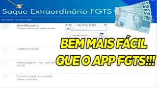 COMO CONSULTAR O FGTS EXTRAORDINARIO PELO SITE DA CAIXA SEM USAR O APP [upl. by Lien]