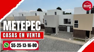 CASAS EN VENTA EN METEPEC CON AMENIDADES MODELO B DESDE 4200000 [upl. by Eckel]