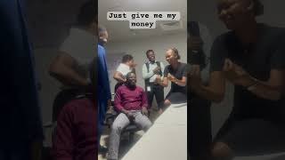 Just Give Me My Money Challenge on Our Leaders 😂😂fun work lol prank k [upl. by Lynnelle]