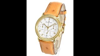 Blancpain Villeret Chronograph Gold 750 FM16701 [upl. by Charity205]