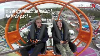 Paris  grosse frayeur pour une jeune femme à la foire du Trône [upl. by Ronnoc766]