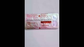 Betahistine tablet 8 mgvertin tablet  चक्कर की गोली [upl. by Aric8]