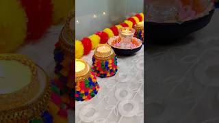 Diwali decoration ideas diwali diy craft shorts [upl. by Atiseret]