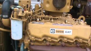 Caterpillar 3208 100kW 480V w Fuel Tank Open Diesel Generator Set [upl. by Effy]