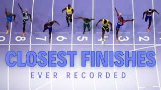 Top 10 NAILBITING Track and Field Finishes You Wont Believe [upl. by Cato]