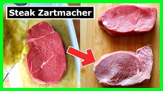 Steak zart machen Zartmacher im Test [upl. by Theona]