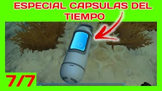 ⌛ ¡ESPECIAL CAPSULAS DEL TIEMPO DESCUBRIMOS 7 Capsulas TIEMPO UBICACIONES ⌛  🐟 Subnautica Guía 🐟 [upl. by Nawuj278]