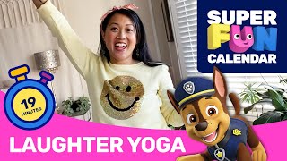 Super Fun Calendar  PAW Patrol Laughter Yoga  PAW Patrol Official amp Friends [upl. by Ellered933]