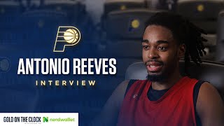 Indiana Pacers PreDraft Workouts Antonio Reeves 1on1 Interview June 13 2024 [upl. by Nyliak884]