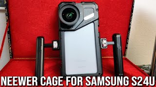 Samsung S24 Ultra Neewer Moment TSeries Cage [upl. by Delsman311]