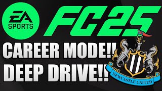 FC25 CAREER MODE DEEP DRIVE NEWCASTLE UNITED CAREER MODE SOON [upl. by Estey519]