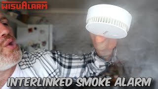 Wisualarm Wireless Interconnected Smoke Alarms [upl. by Bradlee176]