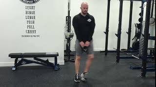 Alternating Kettlebell Lateral Lunge [upl. by Emmie]