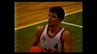 Partizan  Cibona 10379 polufinale Kupa u Mariboru 1989 svi poeni [upl. by Prosperus]