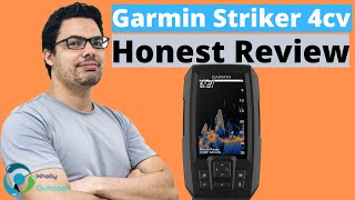 Is This The Best Portable Fish Finder Garmin Striker 4cv Review [upl. by Cyrano]