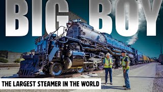 Union Pacific’s Big Boy Locomotive  World’s Largest and Most Powerful Steam Train [upl. by Ameehs]