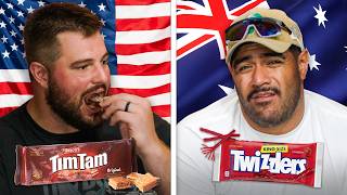 NFL SNACK WARS Australia vs America [upl. by Durwyn448]