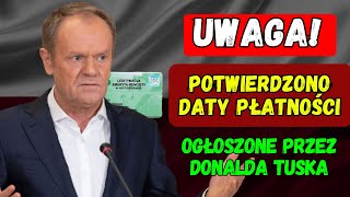 Pilne ogłoszenie Donalda Tuska  Potwierdzono wszystkie nadchodzące daty przejścia na emeryturę [upl. by Mathew674]