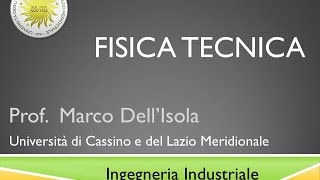 Fisica Tecnica Lezione 15b [upl. by Niattirb]