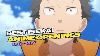 50 BEST ISEKAI ANIME OPENINGS [upl. by Idurt]