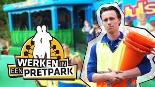 WERKEN IN EEN PRETPARK  Achtbaan amp Parkeerwacht  Julianatoren [upl. by Verlee]