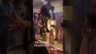 Birthday 🥳 5 Valeria y Valentina ❤️ [upl. by Otilia]