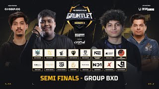 TEC GAUNTLET SEASON 2  BGMI  SEMIFINALS GROUP BxD ft TeamXSparkBGMI GodsReignIN [upl. by Anoblav]