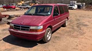 Classic Dodge “not so” grand caravan Sold for scrap [upl. by Ingeborg]