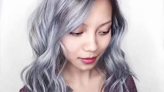 GREY OMBRE amp SILVER GREY HAIR TRENDS  HIGHLIGHT SALON IN DUBAI [upl. by Adnowal]