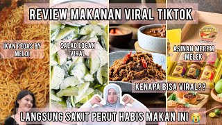 TASYI REVIEW MAKANAN VIRAL TIKTOK EP 10  LANGSUNG SAKIT PERUT HABIS MAKAN INI 😭 [upl. by Aihcila881]