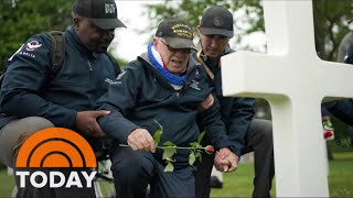 World War II vets return to Normandy for 79th anniversary of DDay [upl. by Enenaej]