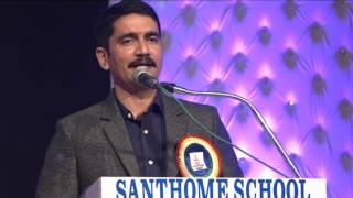 Santhome School Sangli  Speech of Shri Vishvas Nangare Patil the Chief Guest [upl. by Nared997]