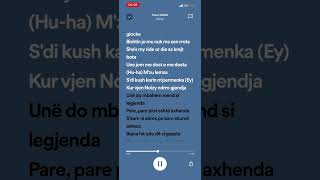 Noisy Fatos Nano Lyrics [upl. by Weigle]