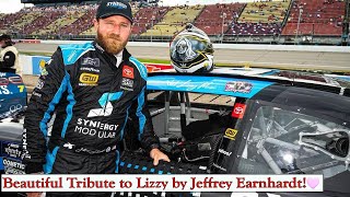 Street Outlaws Jeffrey Earnhardt’s Touching Tribute to Lizzy Musi A Post That Touched Hearts [upl. by Arbma982]