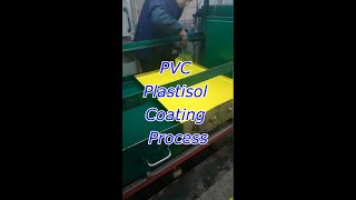 pvc plastisol dip coating process liquid coating dipping double color process [upl. by Aeuhsoj]