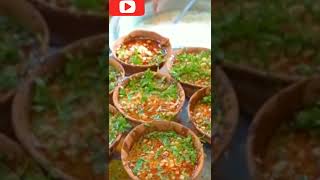 Tamatar Chaat amp Palak Chaat Varanasi Famous street food Rs 40 likefoodiesubscribe shorts [upl. by Eintihw]