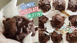 Viral Olympic Chocolate Muffin Recipe  How To Make Chocolate Muffins  Paola Santana [upl. by Ziana]