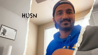 HUSN  Anuv Jain  Acoustic Cover by Linson Miranda [upl. by Madel]