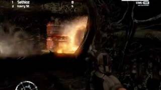 Aliens vs Predator 2010 avp3  Cheats  Ultimate Pistol shooting anything [upl. by Schwartz511]