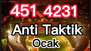 Osm Taktik 2023 451 4231 Anti Taktik Ocak Güncel Taktik Online Soccer Manager 2023 New Tactic [upl. by Ivetts173]