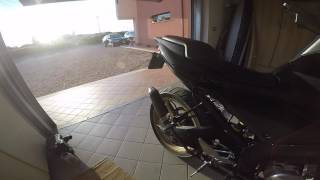 Yamaha tzr 70cc sound giannelli Filtro malossi athena intermedio [upl. by Ardnikal]