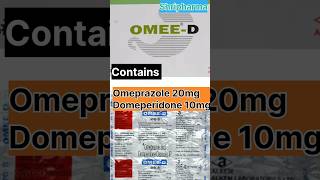 Omee D capsule  omee d tablet uses acidity omeecapsule omeprazole [upl. by Atinrev]