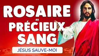 🙏 ROSAIRE au PRÉCIEUX SANG de JÉSUS CHRIST 🙏 Très PUISSANTE PRIÈRE [upl. by Nilesoj971]