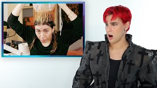 Hairdresser Reacts To DIY Cap Highlights [upl. by Ludlow]