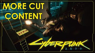 Using The Retrothrusters Fortified Ankles and Cut Content To Escape Arasaka Tower  Cyberpunk 2077 [upl. by Catherina]