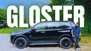 MG Gloster Black Storm 4×4 review malayalam mg gloster carxbypeak malayalam [upl. by Neersan880]