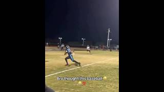 THE MOST DISRESPECTFUL JUKE EVER😭🔥 youtubeshorts footballshorts football highschoolfootball [upl. by Cele]